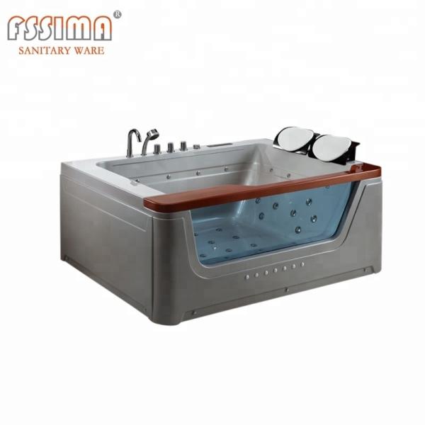 Buy cheap 5 Foot Waterfall Whirlpool Bathtub Hot Tub 1700x1300x680MM from wholesalers