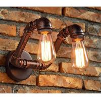 Buy cheap Iron Water Pipe Wall Sconce Light Bulbs Ac85-265v 50/60 Hz For Restaurant product