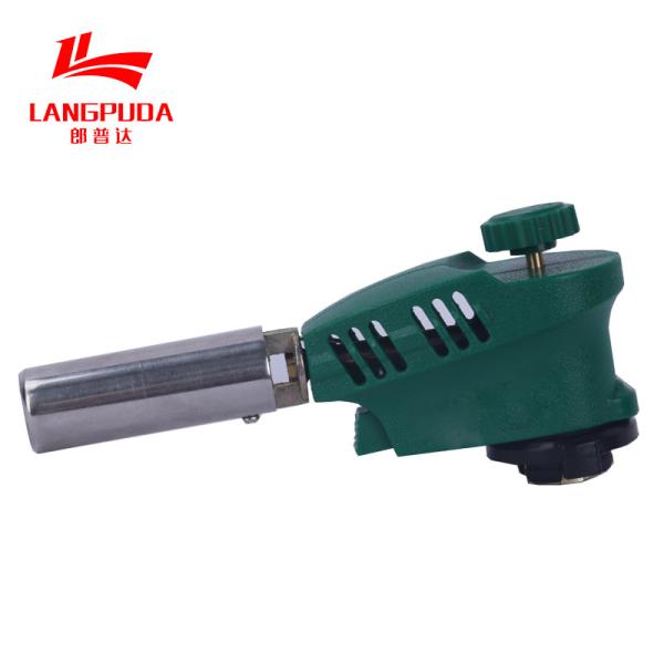 Buy cheap Kitchen 17cm Creme Brulee Butane Torch Environmental Friendly from wholesalers