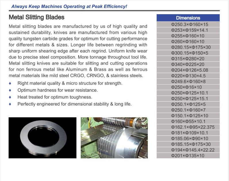 12788.912.7mm Metal Slitting Blades 0