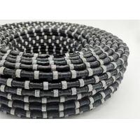 Buy cheap Granite Quarrying Diamond Wire Saw Rope 11.5mm Line Speed 22-25m/S product