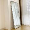 Buy cheap Decorative Bedroom Frameless Floor Length Mirror Wavy cheval from wholesalers