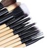 Buy cheap MSDS 12piece Wooden Makeup Brush Set Synthetic Hair Makeup Brush from wholesalers