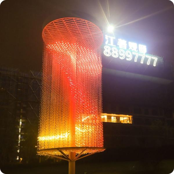 Buy cheap Crystal 3D Pixel LED 3535 Pendant Light For Living Room Decoration from wholesalers