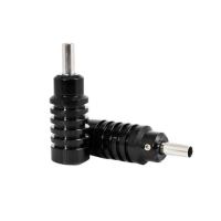 Buy cheap 50mm Aluminum Black Knurled Chromatic Tattoo Grips and Tubes product