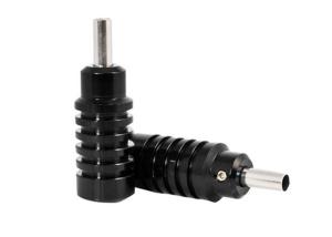 Wholesale 50mm Aluminum Black Knurled Chromatic Tattoo Grips and Tubes from china suppliers