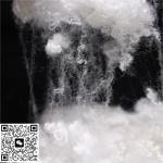 White Recycled Polyester Fiber Heat Resistance Virgin Polyester Fiber