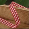 Buy cheap Custom Colorful Tartan Grid Gingham Polyester Woven Plaid Stain Ribbon For Gift Wrapping Decoration Wholesale from wholesalers