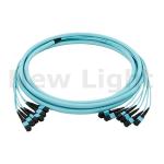 MPO - MPO male / female fan out MPO MTP cable single mode optical fiber patch