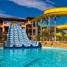 Buy cheap Resort Outdoor Adult And Kids Swimming Pool Water Play Slide Equipment from wholesalers