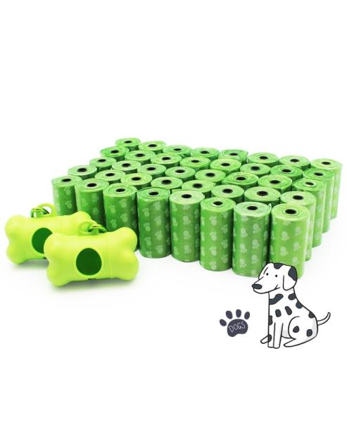 compostable logo printed colorful pet dog waste trash bag plastic garbage bag