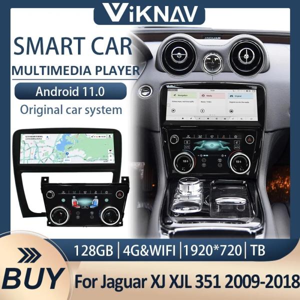 Buy cheap 10.25 inch Touch Screen Stereo For 2009-2018 Jaguar XJ XJL Multimedia Player Stereo Android GPS Navigation Carplay from wholesalers