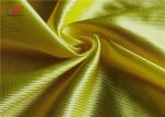 Breathable Yellow Polyester Warp Knit Fabric Shiny Dazzle Basketball Clothing