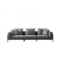 Buy cheap OEM Semi Leather Sofa Set Classic Living Room Furniture Couch product