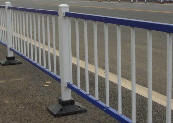 Buy cheap Traffic Zinc Steel Fence / Highway Road Guard Rail For Municipal Construction from wholesalers