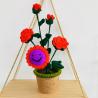 Buy cheap New Creative Luxury Handmade Crochet Knitting Plants Flowers Handicraft Home Decorations Crochet Flower from wholesalers