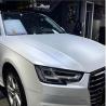 Buy cheap Audi Electro Optic Metallic White Car Wrap Film Air Release Slideable from wholesalers