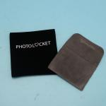 Portable Suede Jewelry Pouch , Envelope Style Personalized Jewelry Bag