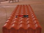 pvc asa roof glazed tile extrusion machinery
