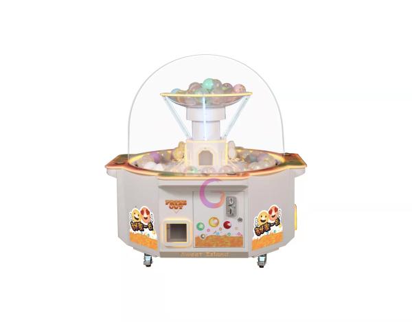 Buy cheap Money Claw Machine Coin Operation 4 People Twist Egg Machine For Children'S Park from wholesalers