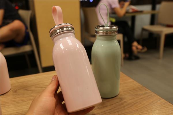 Buy cheap 14OZ Stainless Steel Flask Bottle , Double Walled Stainless Steel Drink Bottle from wholesalers