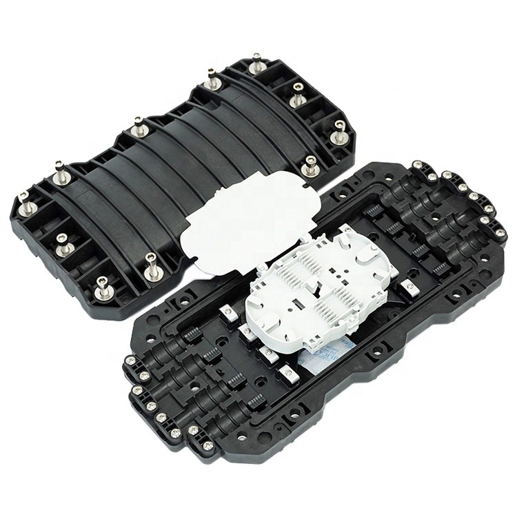 4 In 4 Out Inline 48 Cores Closure Fiber Optic Ip68 Underground