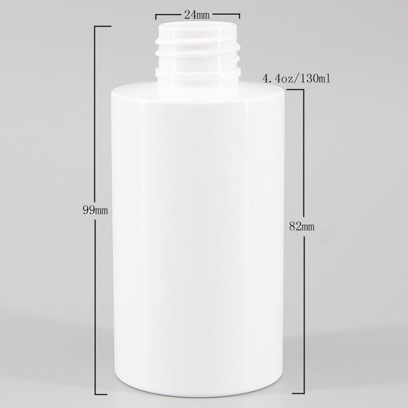 Oil Shampoo 24mm 130ml Clear Lotion Bottles