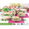 Buy cheap Fresh Ocean Cartoon Fishes Bamboo Dinnerware Dishwasher Safe Tasteless Heavy Metal Free from wholesalers