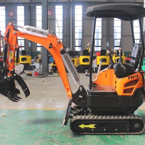 Buy cheap ISO9001 Mini Digger Excavator Hydraulic Transmission Small Excavation Equipment from wholesalers