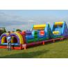 Buy cheap 0.55mm PVC Kids Backyard Inflatable Obstacle Course For Challenging from wholesalers