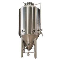 Buy cheap SS Beer Brewery Fermenter 500L Stainless Steel Wine Fermenter Tank product