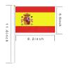 Buy cheap Portable Small Hand Flags Logo Custom Print Spain Country Flags from wholesalers