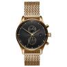 Buy cheap Brand logo sun grain dial gold plated stainless steel case custom watch face from wholesalers