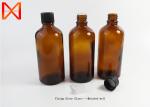 Aromatherapy Essential Oil Glass Bottle Boston Round Shaped For Serum