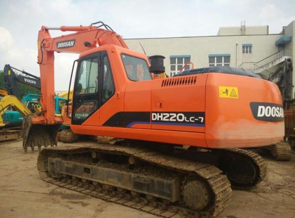 Buy cheap 2012 Year Second Hand Excavators DOOSAN DH220LC-7 Crawler Type 108kw Power from wholesalers