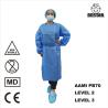 Buy cheap LEVEL 2 Nonwoven SMS Disposable Isolation Gown For Doctors from wholesalers