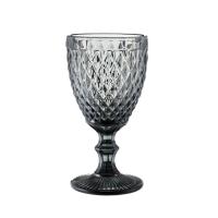 Buy cheap Embossed Red Wine Glass Goblets Glassware Grey ODM product