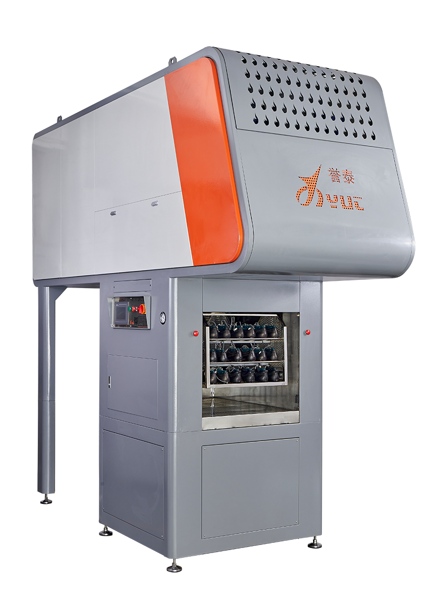 Overhead Vacuum Industrial Shoe Heat Setting Machine 15kw/H High Efficiency For Footwear