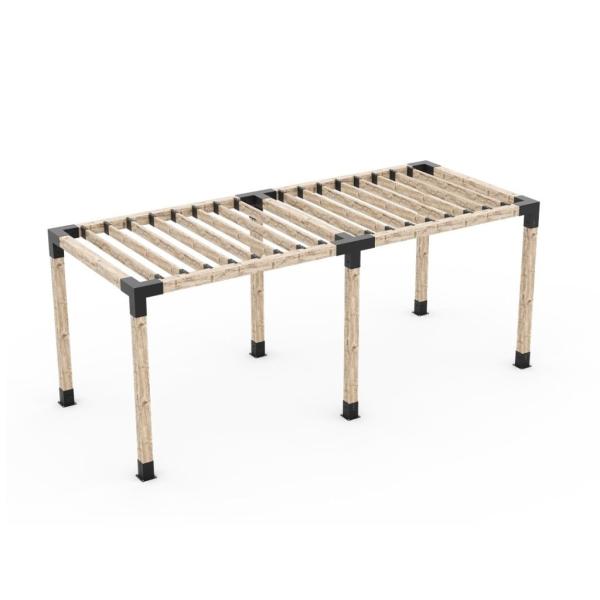 Sample Metal Processing Welding Black Powder Coating Heavy Duty Corner Pergola Brackets