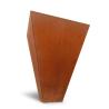 Buy cheap Polygonal Outdoor Metal Planter Rusted Steel Planter Boxes For Flower from wholesalers