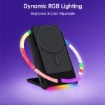 Travel Portable Wireless Charger Station Power Bank 3 In 1 Wireless Charger