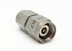 Nickel Plated 2.4mm Male to Male Straight Millimeter Wave Stainless Steel RF