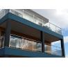Buy cheap Balcony Stainless Steel Glass Railing Balustrade Design Terrace Glass Railing from wholesalers