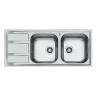 Buy cheap Stainless Steel Kitchen Sink With Drainboard Rust Resistant Durable from wholesalers