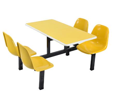 Buy cheap Durable backrest seat table school restaurant canteen steel office furniture from wholesalers