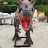 Buy cheap Eyes Blinking Real Life Size Animatronic Dinosaurs Ceratosaurus Model from wholesalers