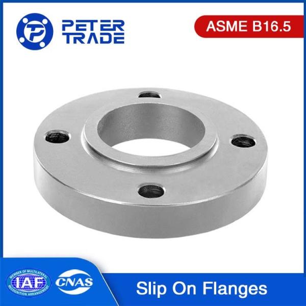 Buy cheap ASME B16.5 SO Flanges A105 / A694 F52 / F65 / Q235 Carbon Steel Forged Slip On Flange Class 150LB SORF from wholesalers