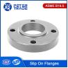 Buy cheap ASME B16.5 SO Flanges A105 / A694 F52 / F65 / Q235 Carbon Steel Forged Slip On Flange Class 150LB SORF from wholesalers