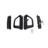 Buy cheap Black D Shaped Door Handles Pull Handle Lock With Key Customizable Design from wholesalers