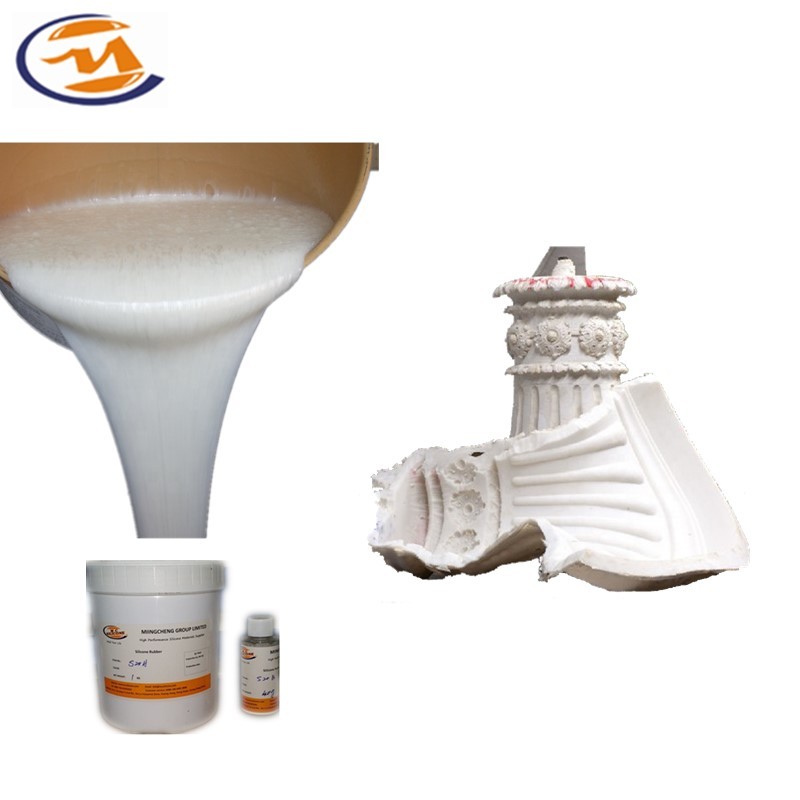 40 Shore A High Strength Liquid Tin Cure RTV-2 Silicone Rubber For Making Gypsum Sculpture/Statue Molds